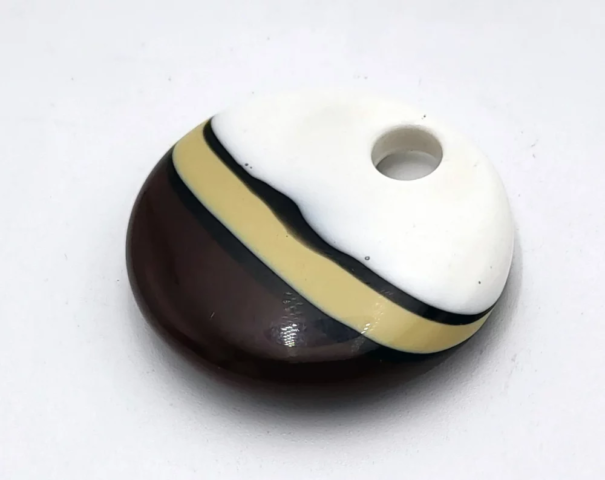 Ciondolo per collana pendente con effetto pietra naturale